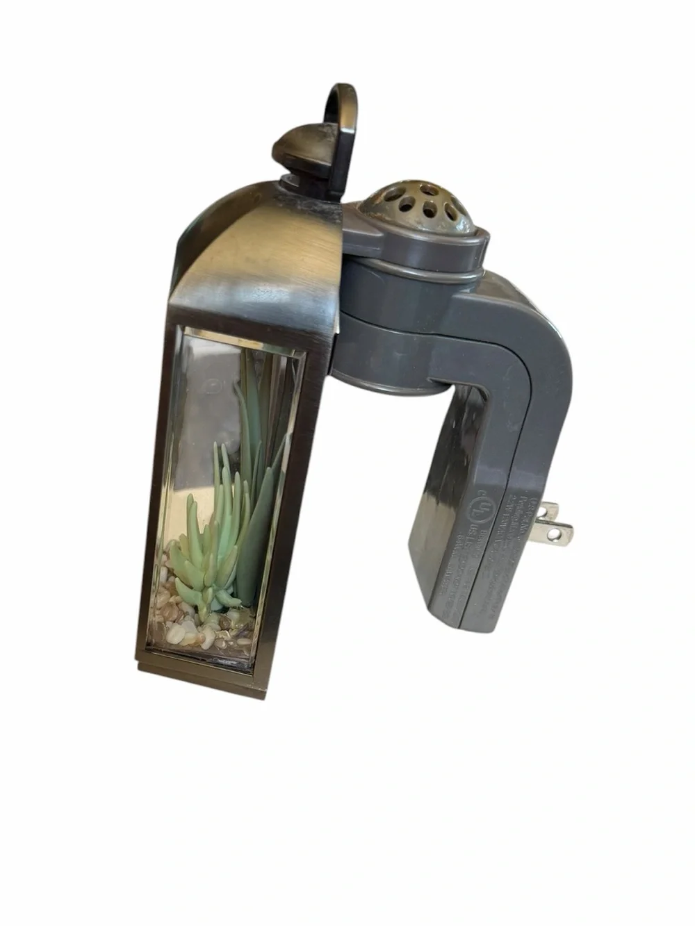 Bath & Bodyworks Wallflower Light Up Lantern w/ Succulents - Picture 3 of 7